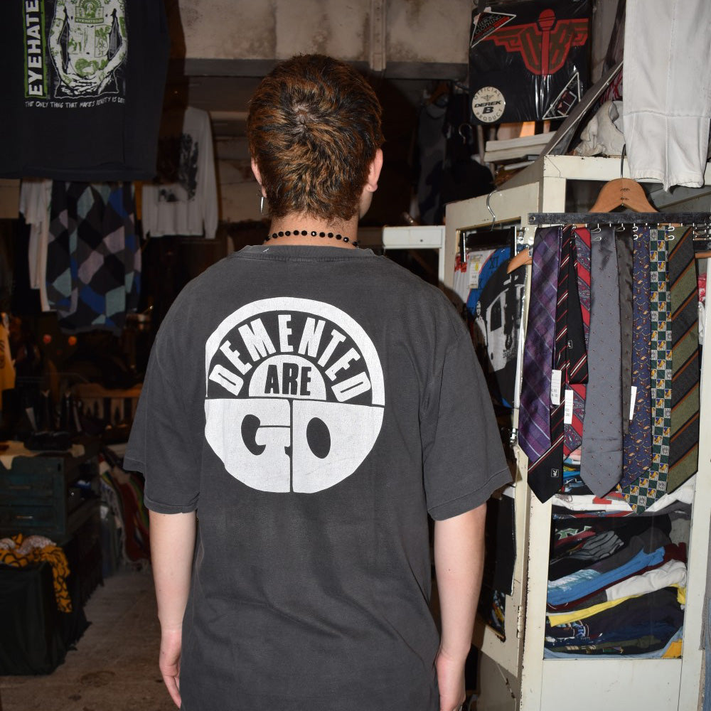 90's Demented Are Go "The Rubber Elvis" サイコビリー ロックTシャツ 260602H