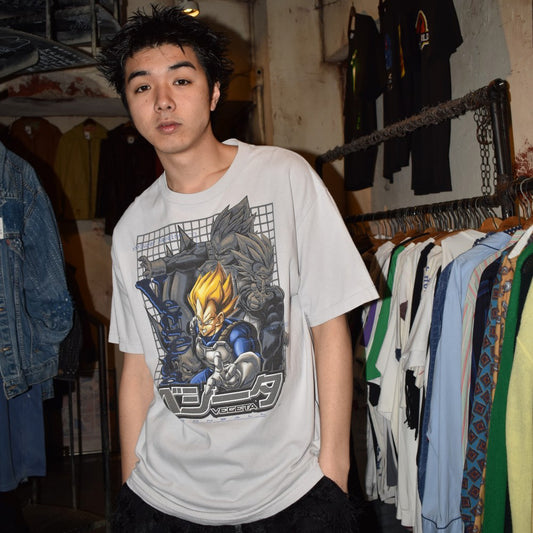 Y2K Dragon Ball Z "ベジータ"  アニメTシャツ 260428H