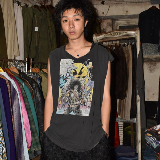 90’s Chaos! Comics “Evil Ernie” カットオフ アメコミTシャツ USA製 260807H