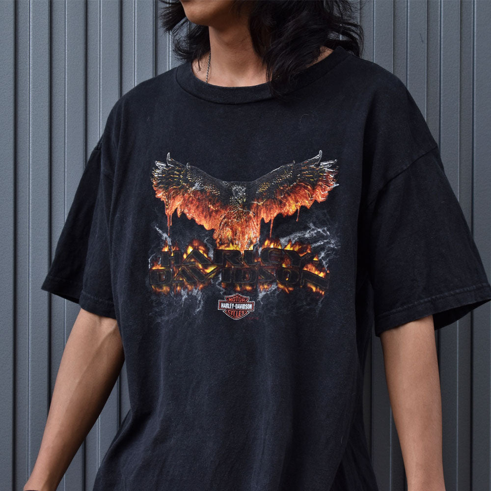 HARLEY DAVIDSON グラフィック Tシャツ  y2k