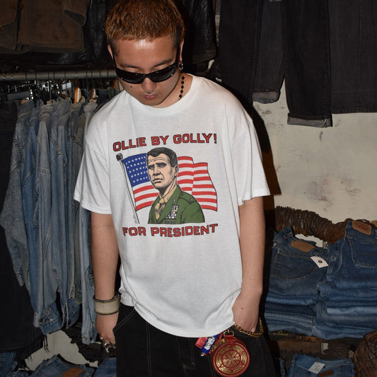 80's “OLLIE BY GOLLY!” オリバー・ノース Tシャツ 260519H