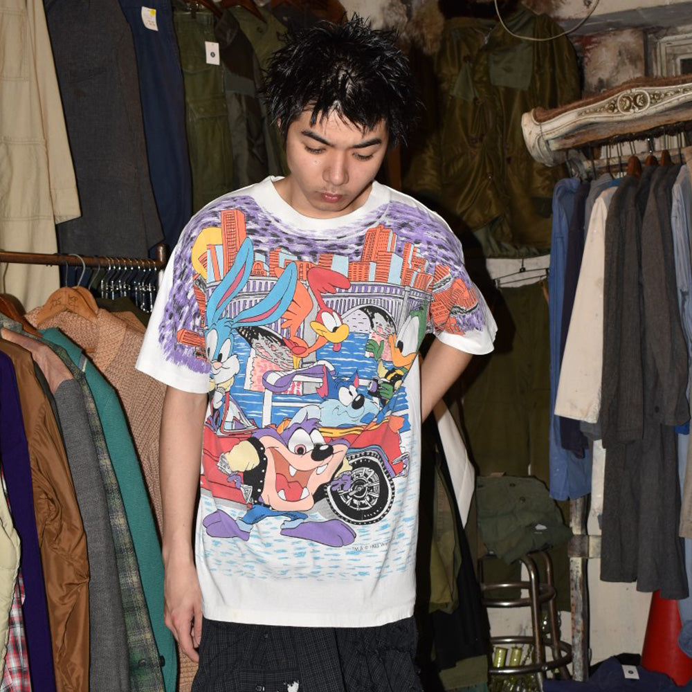 90’s Tiny Toon Adventures “CITY Slickers” AOP Tシャツ 260501H