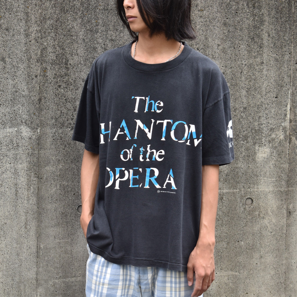 90s The phantom of the opera オペラ座の怪人Tシャツ
