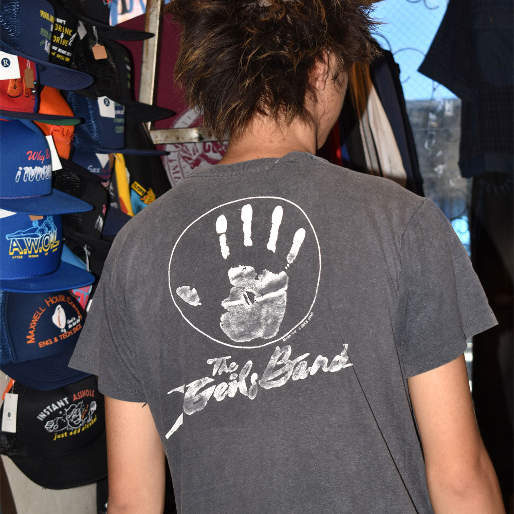 80’s The J. Geils Band “Live” ツアーTシャツ  250926H