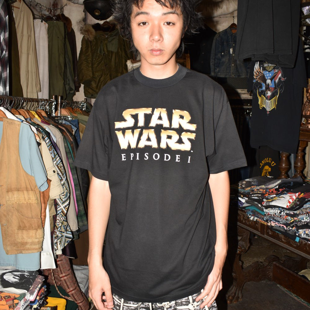 90's N.O.S. Star Wars "Episode I" ムービーTシャツ 260821H