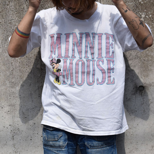 80’s　Disney/ディズニー ”MINNIE MOUSE” Tシャツ　USA製　230522
