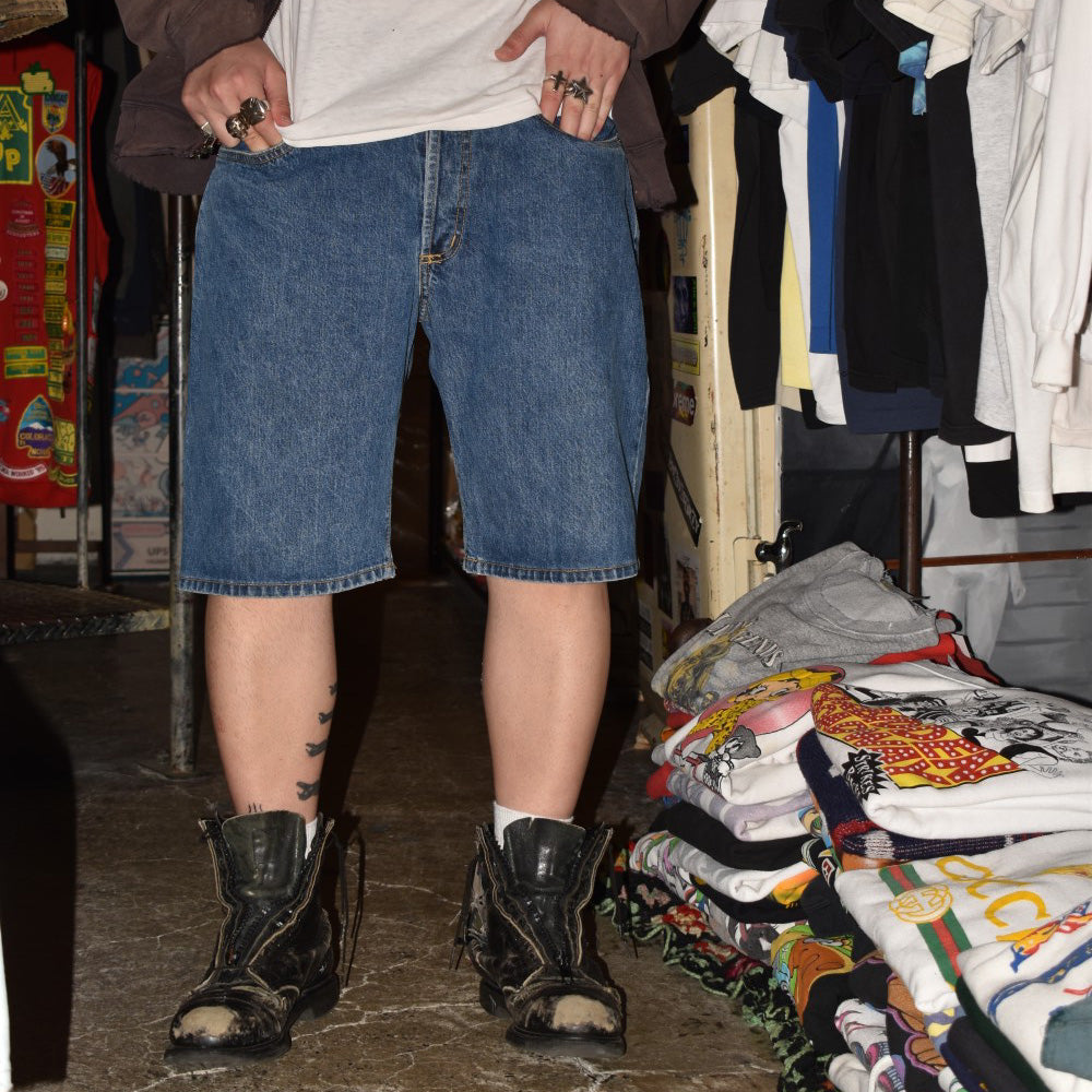 90's Stussy "BIG OL Jeans" デニムショーツ 2600616H
