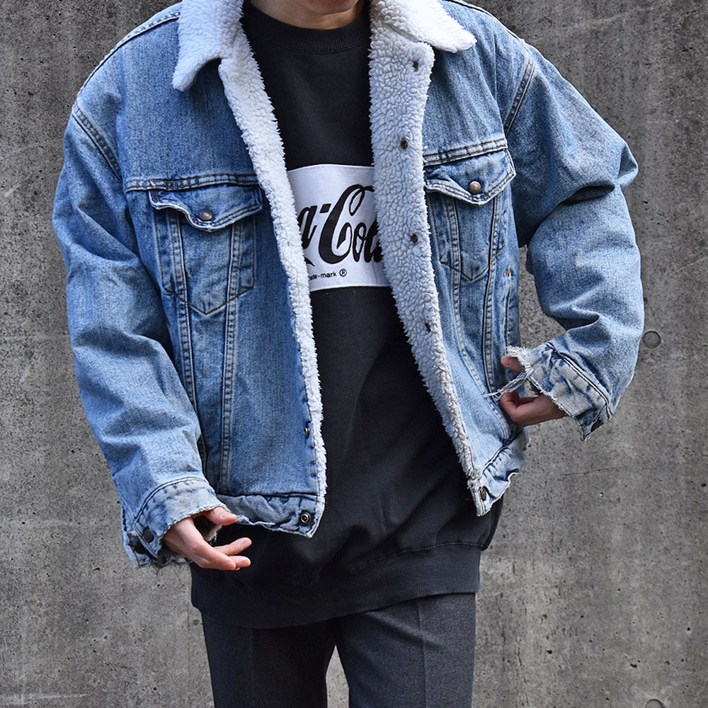 90’s Levi's 70609-4891 デニムボアジャケット USA製 240201