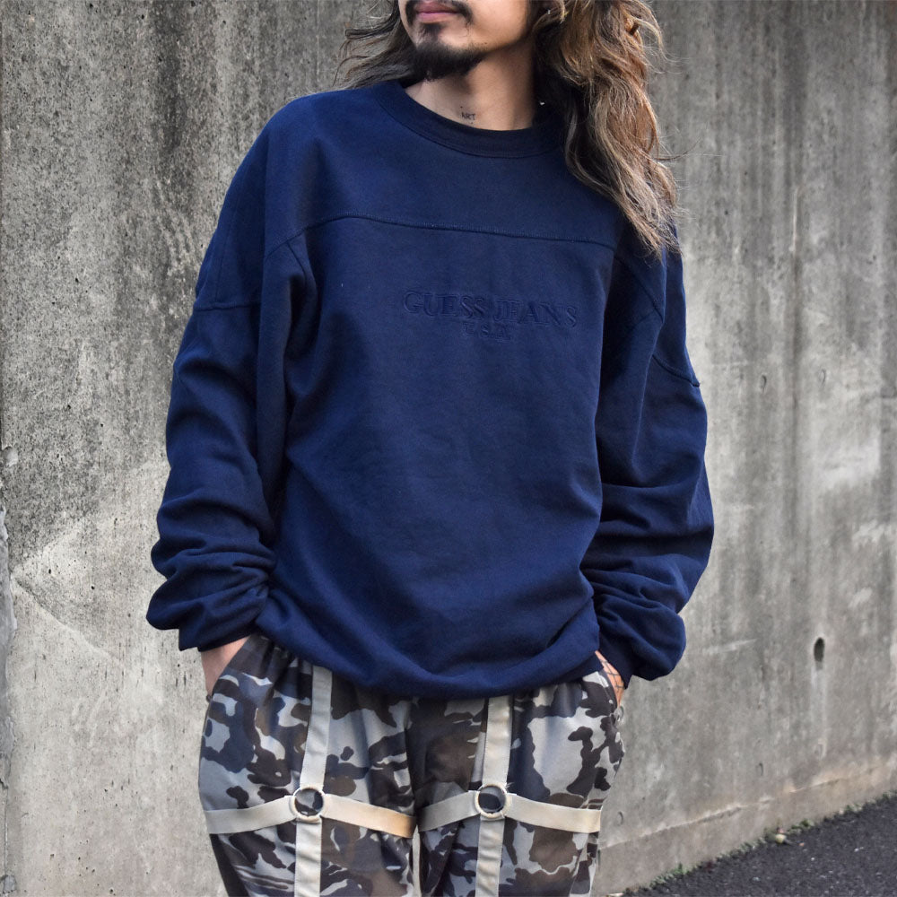 90’s GUESS jeans スウェット USA製 231230