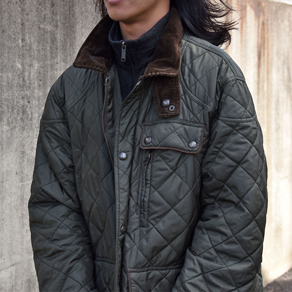 90’s Polo Ralph Lauren チンストラップ付き キルティングジャケット 231015
