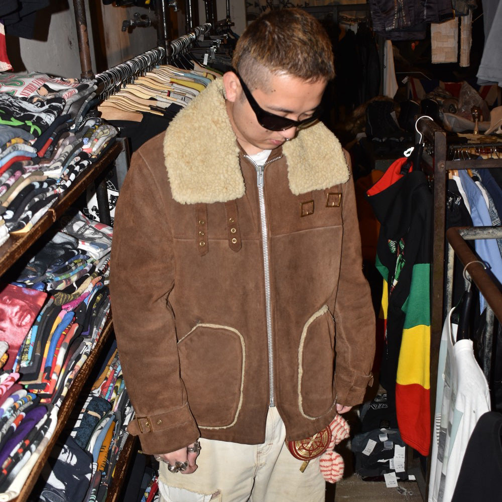 70’s Schott B-3 type スウェード レザージャケット 251121H