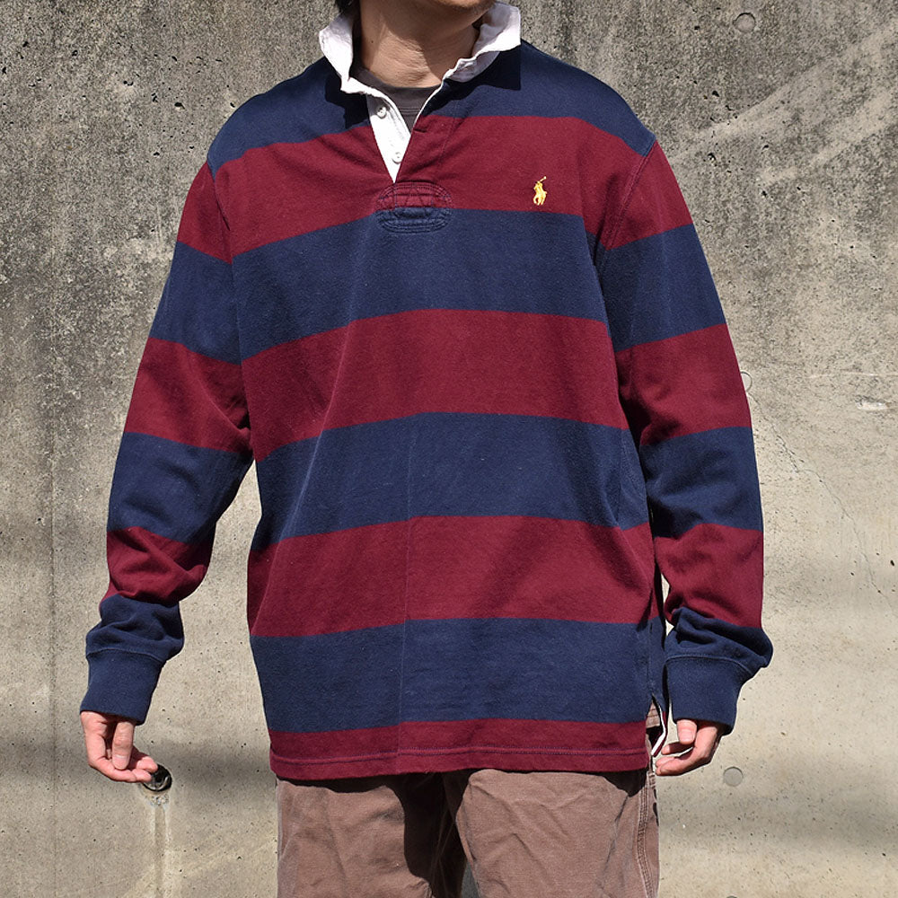 90's　Polo Ralph Lauren/ポロ ラルフローレン スウェット ラグビージャージ　230428