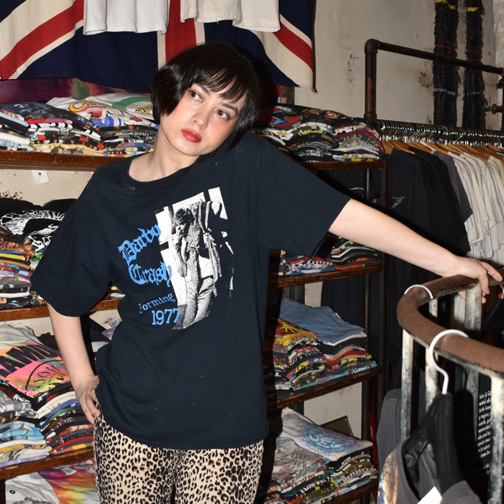 Y2K The Germs Darby Crash "Forming 1977" ロックTシャツ 260320H