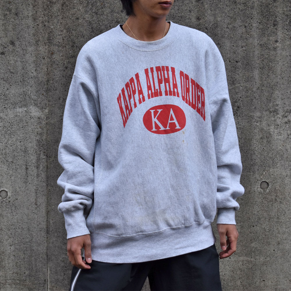 90’s Lee “KAPPER ALPHA ORDER” リバースタイプ スウェット 240218