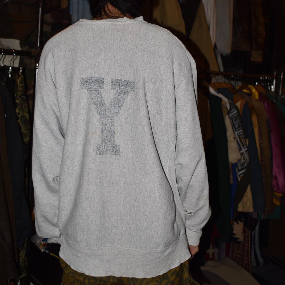 90's Lee YALE "BIG Y" リバースタイプ カレッジスウェット USA製 260922H