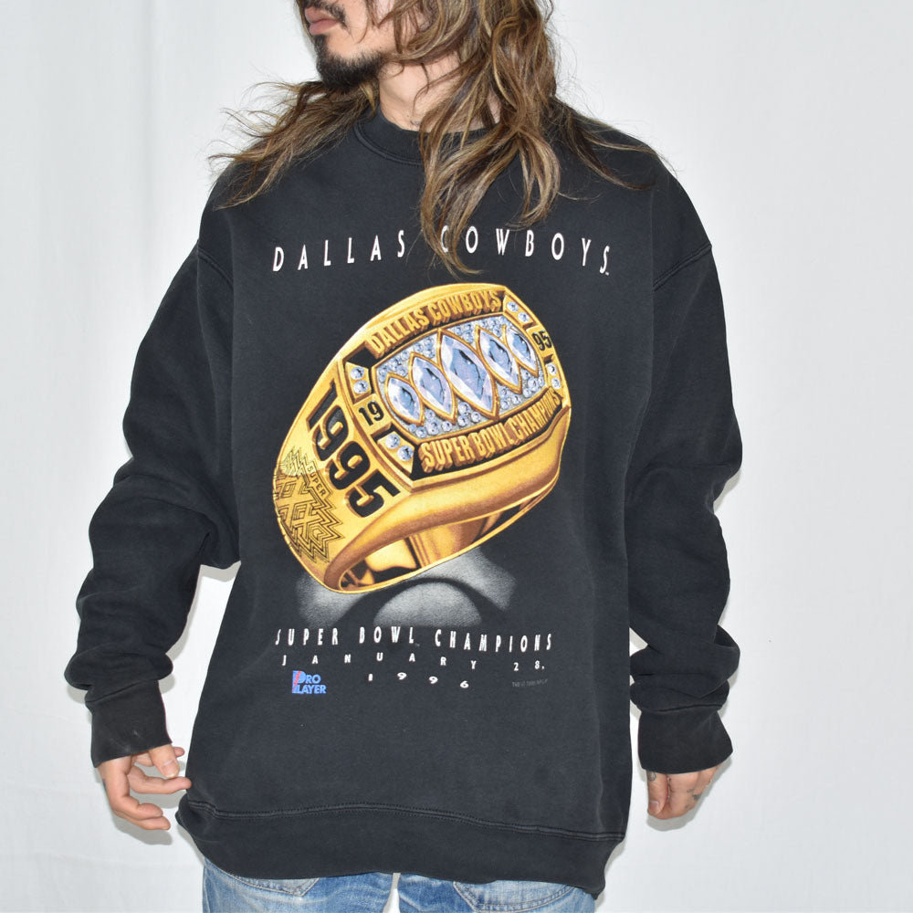 90’s “NFL DALLAS COWBOYS 1995” スウェット USA製 240121