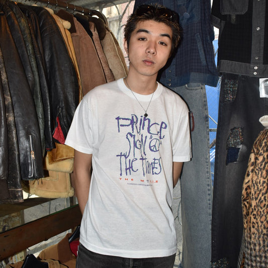 80's PRINCE "SIGN 'O' THE TIMES" ムービー ロックTシャツ 260210H
