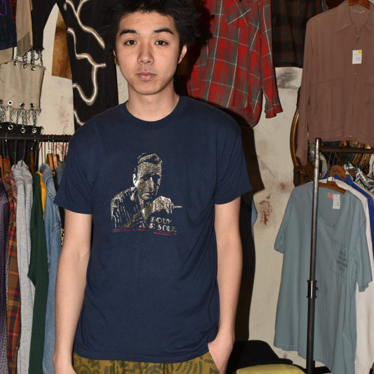 80's "BODY AND SOUL" Humphrey Bogart ムービーTシャツ 260421H