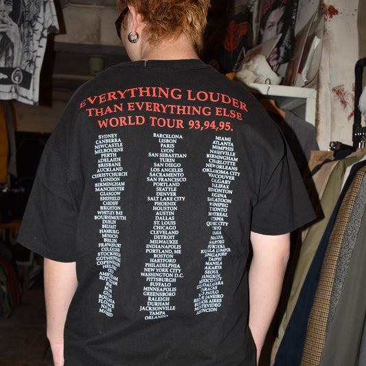 90's Meat Loaf "Bat Out of Hell II" World Tour ロックTシャツ 260313H