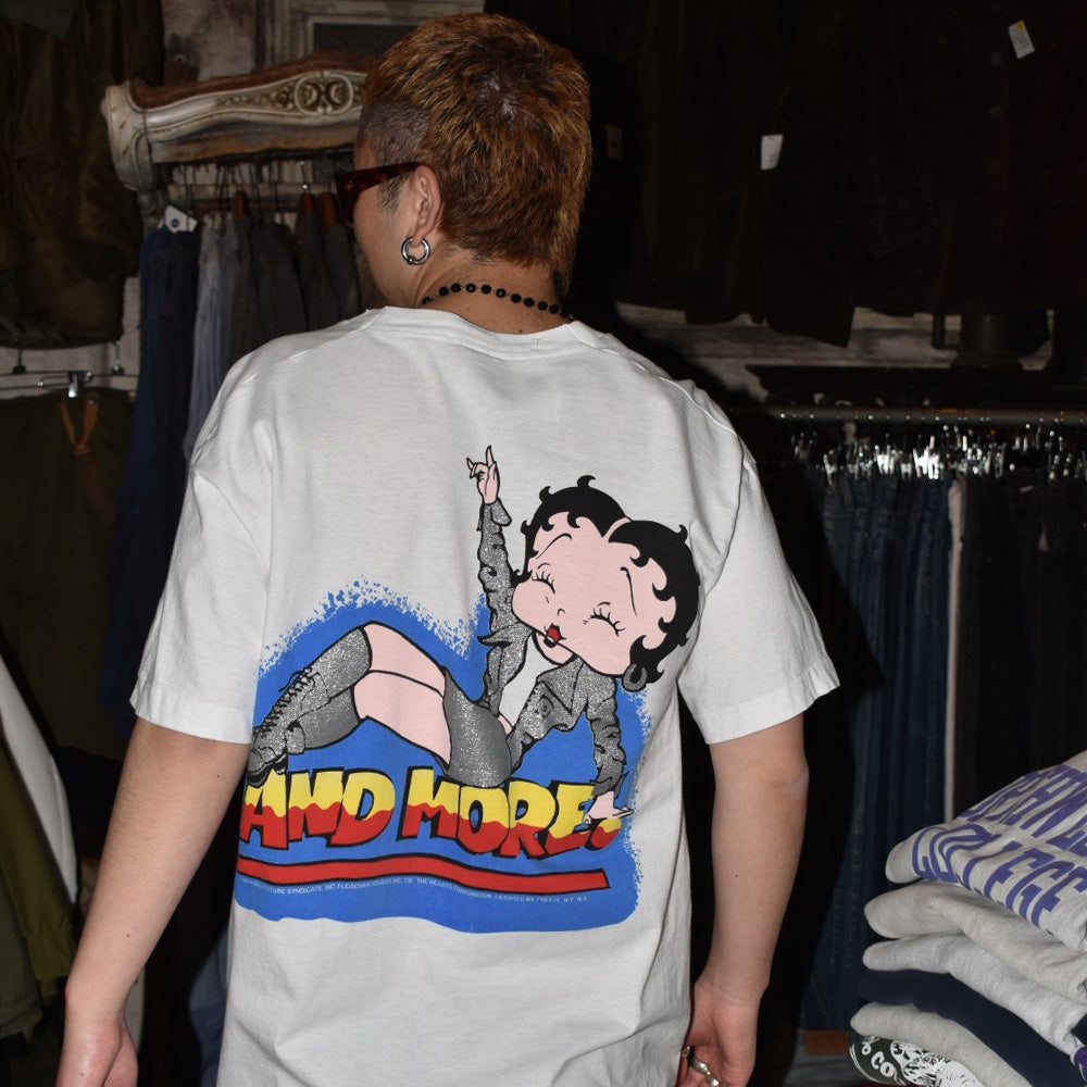 90's FREEZE BETTY BOOP “ALL THAT” 大判プリントTシャツ 260407H