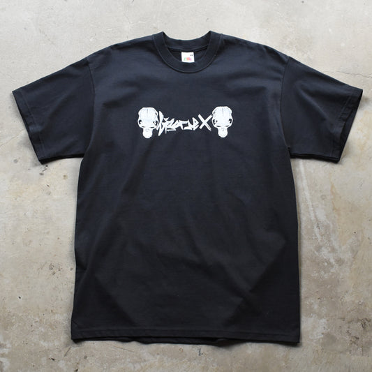 デッドストック！ Bizarre X "Apecore Skull Logo" Tシャツ 250912