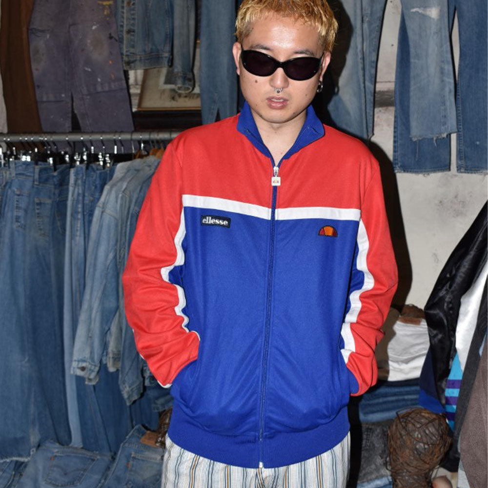 90’s Ellesse “トリコロールカラー” ジャージ トラックジャケット 251031H