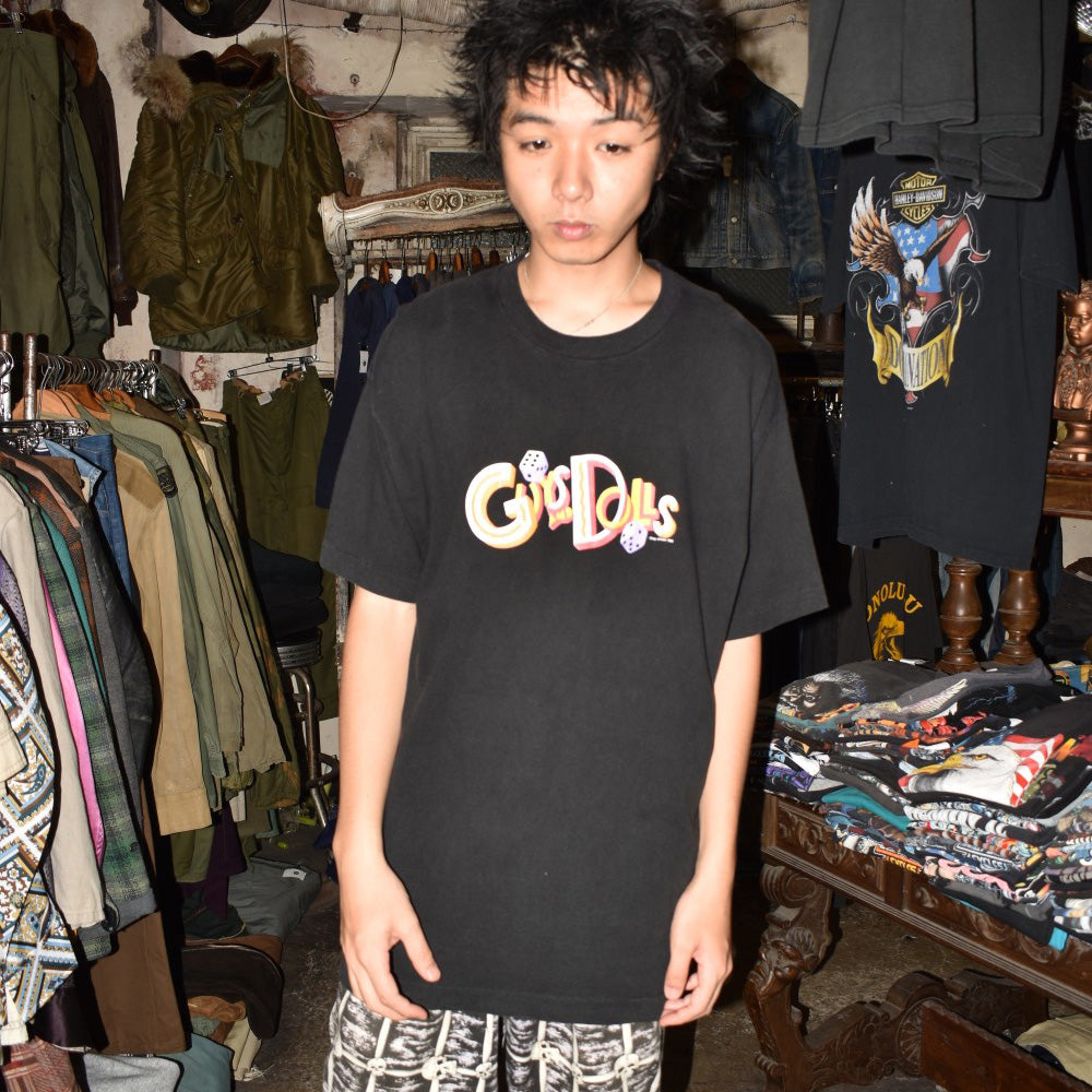 90's GUYS AND DOLLS 1992 Broadway ミュージカルTシャツ USA製 260821H