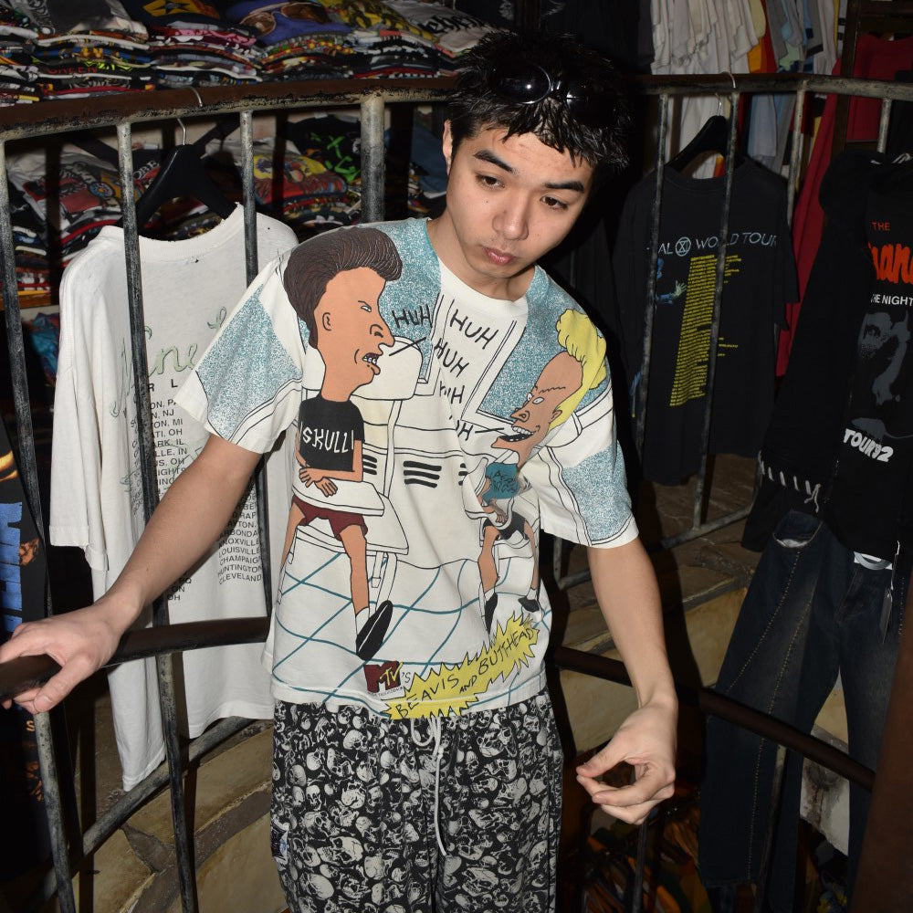 90's MTV "Beavis and Butt-Head" AOP Tシャツ 260317H
