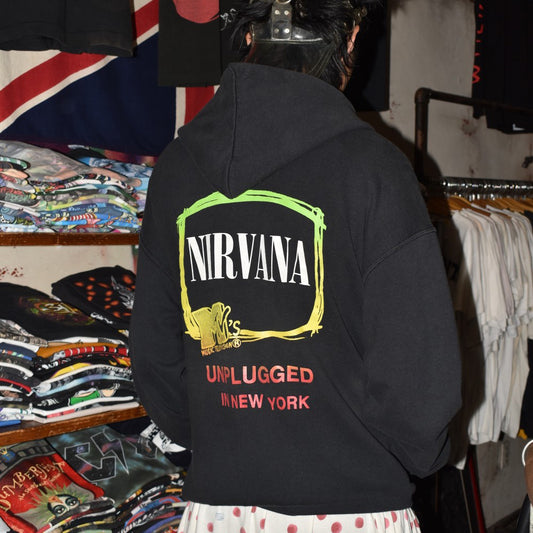 90's NIRVANA "MTV Unplugged in New York" ジップフーディー 260811HSH1