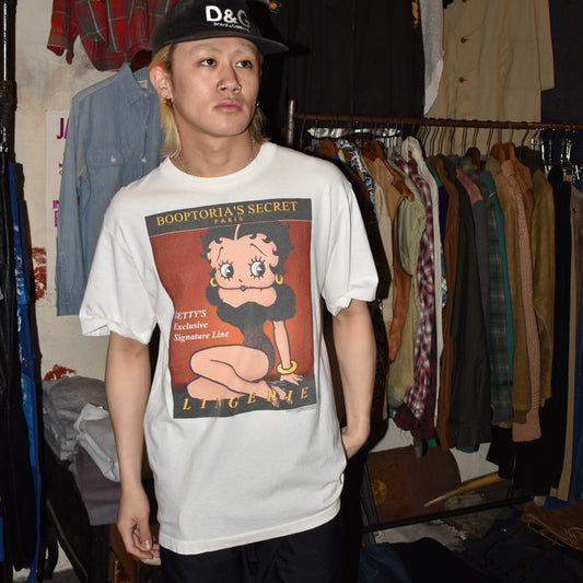 90’s BETTY BOOP “BOOPTORIA’S SECRET” パロディTシャツ 260428H