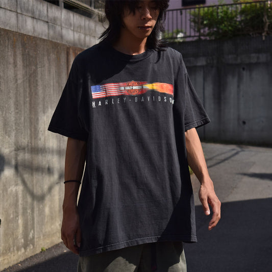 Y2K Harley-Davidson/ハーレー・ダビッドソン 両面プリント Tシャツ USA製 230518
