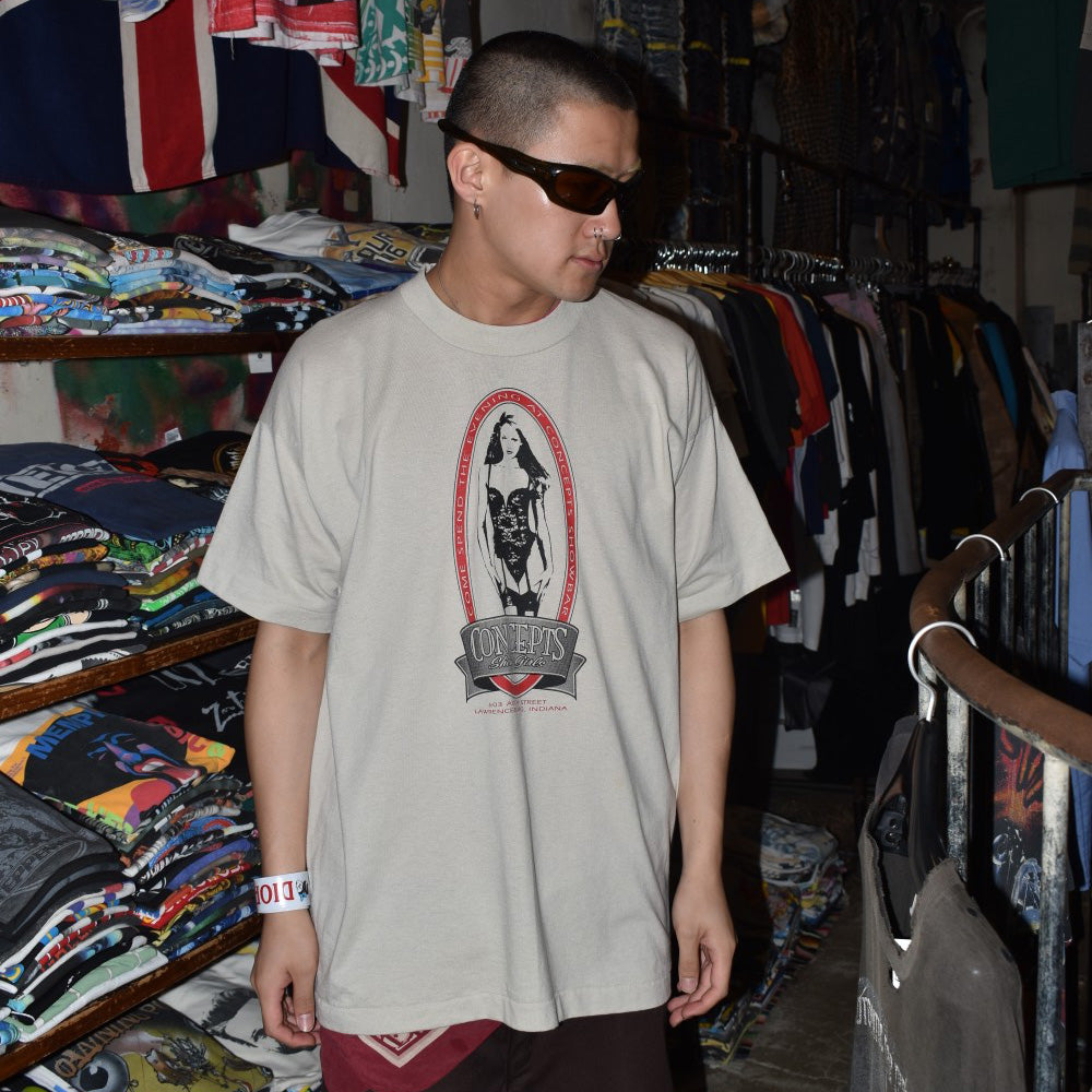 90's "CONCEPTS Show Girls" ストリップクラブ Tシャツ USA製 260717H