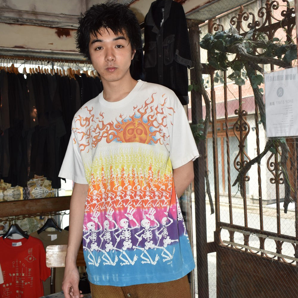 90’s LIQUID BLUE GRATEFUL DEAD タイダイ ロックTシャツ 260526H