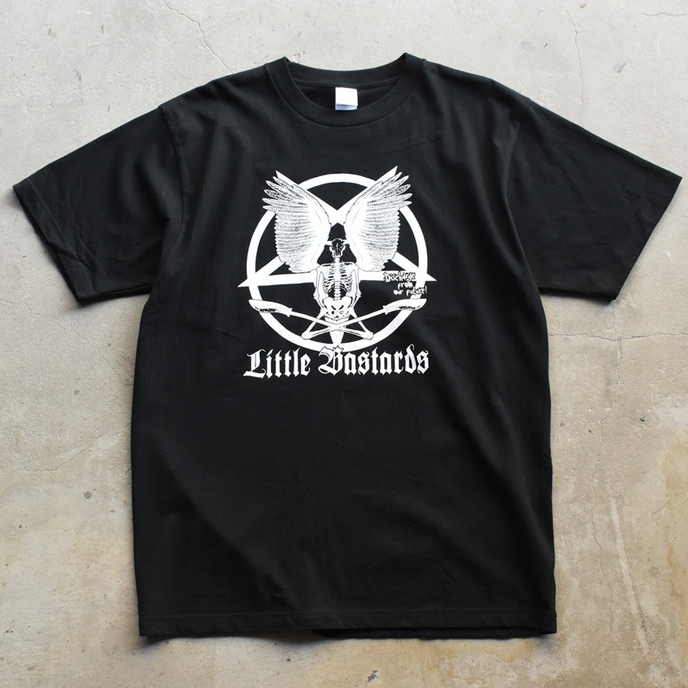 デッドストック！ Little Bastards "Winged Skeleton" Tシャツ 250919