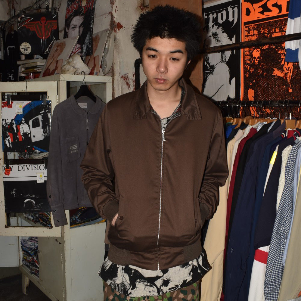 90's Harrington Jacket スウィングトップ チョコレート 260414H