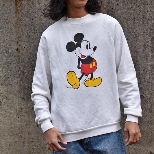 80's Disney ”Mickey” スウェット USA製 240228H