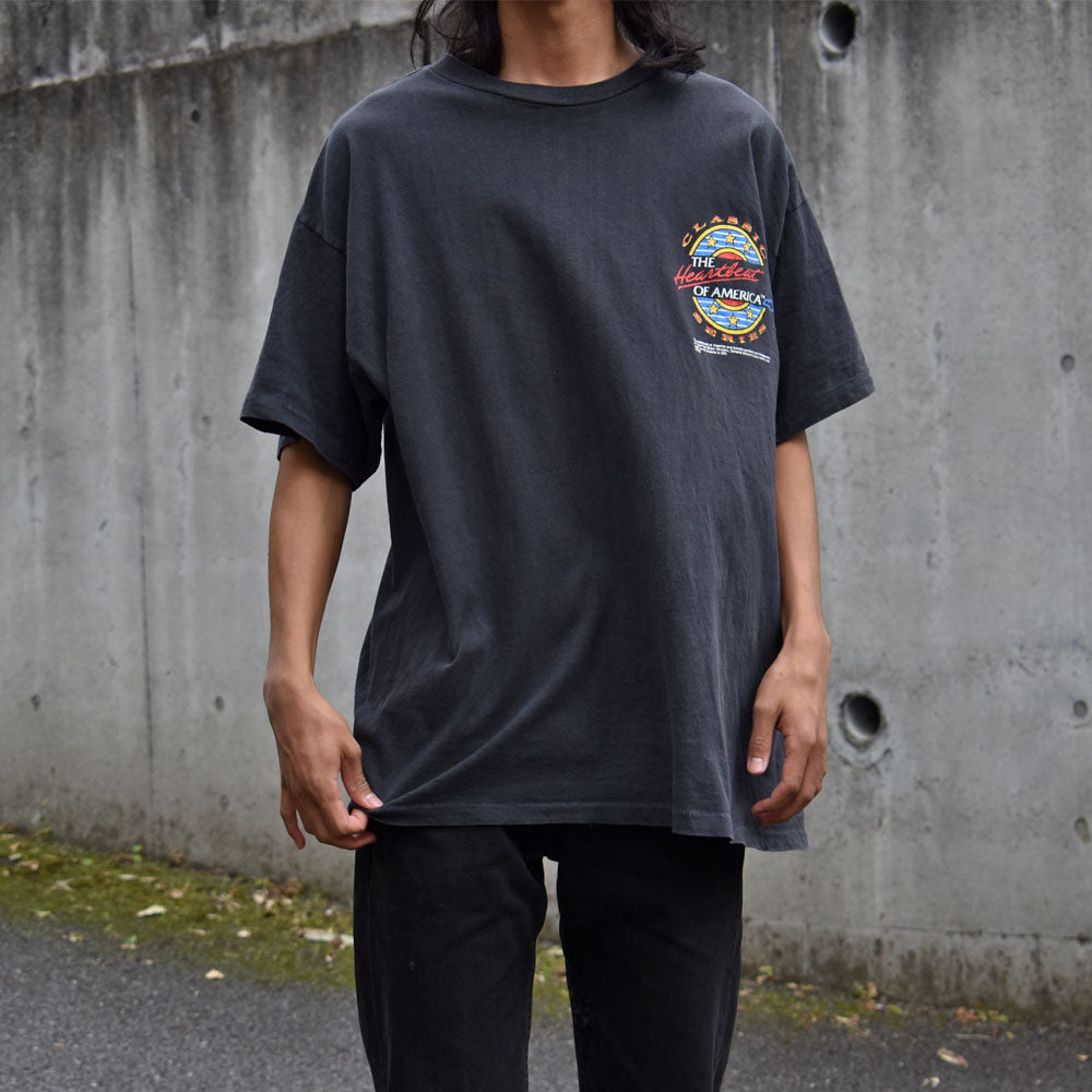 90's　 “Chevy 57” Chevolet 両面プリント レーシングTシャツ　USA製　230601