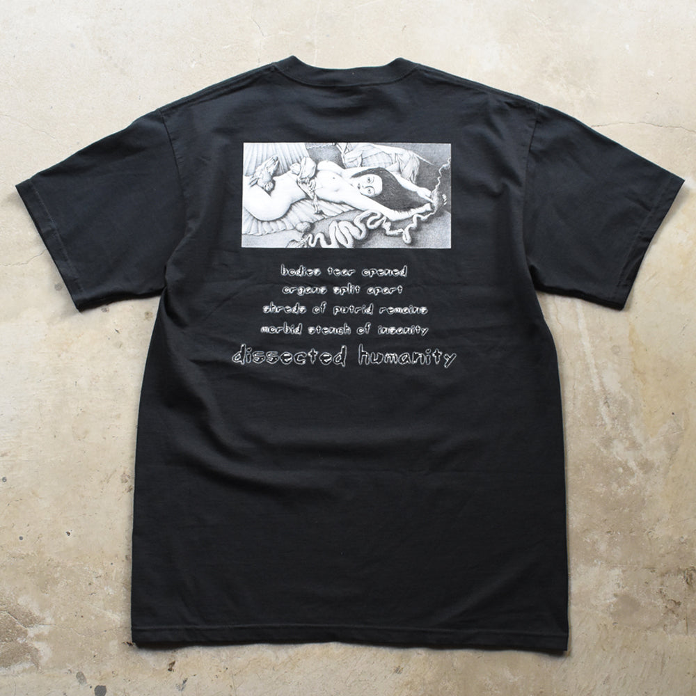 Y2K デッドストック！ ANATOMIA "Dissected Humanity" Tシャツ 250912