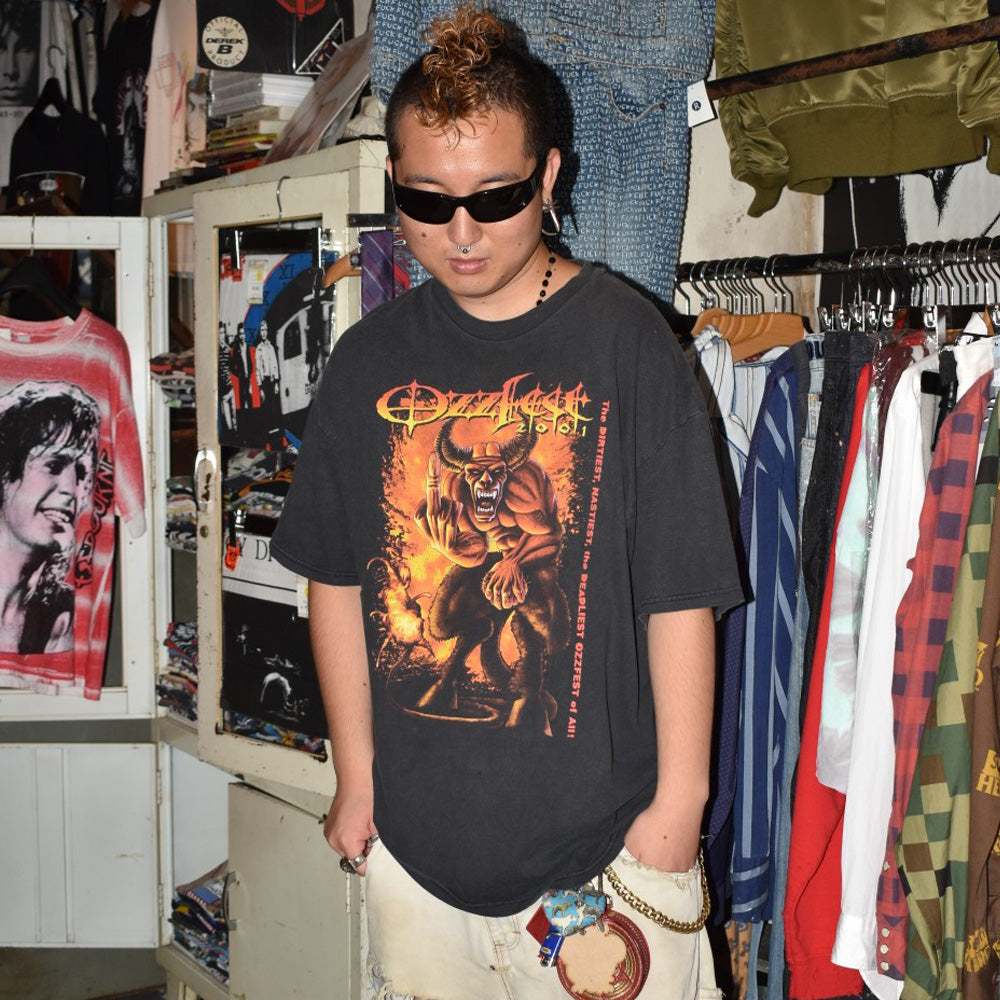 Y2K "OZZFEST 2001" ヘヴィメタル ロックTシャツ 260825H