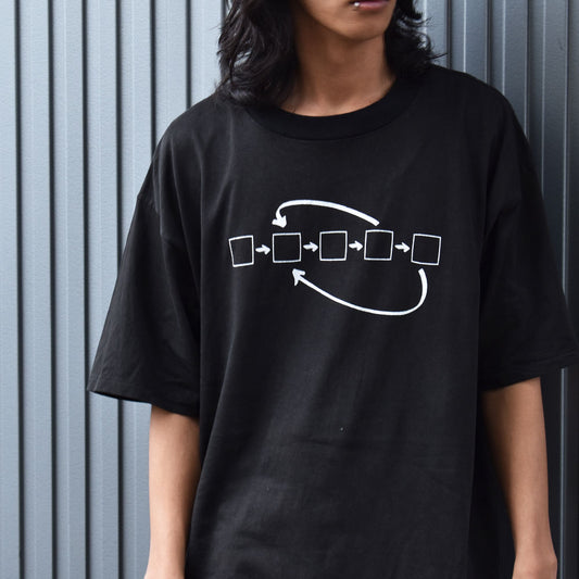 90's デッドストック! “We came. We saw. We mapped.” アート Tシャツ USA製 230426H