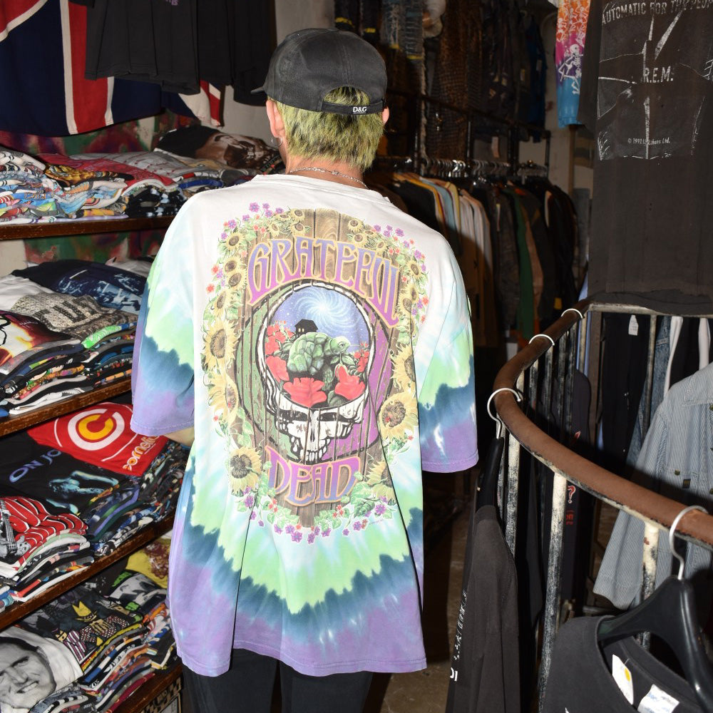 90's Liquid Blue GRATEFUL DEAD "Terrapin Station" タイダイ ロックTシャツ 260619H