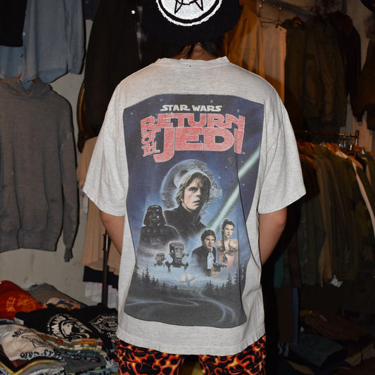 90's STAR WARS "RETURN OF THE JEDI" ムービーTシャツ 260904H