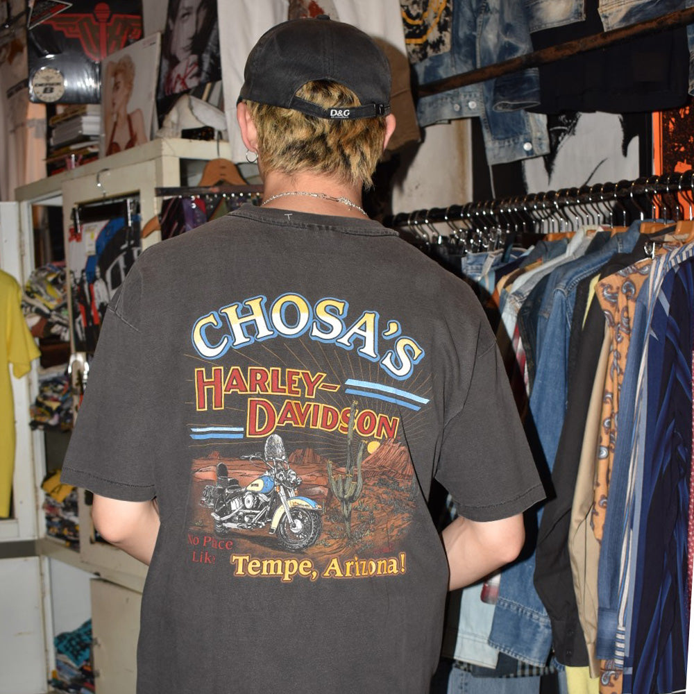 90's HARLEY-DAVIDSON "NIGHT FLIGHT" Tシャツ USA製 260616H