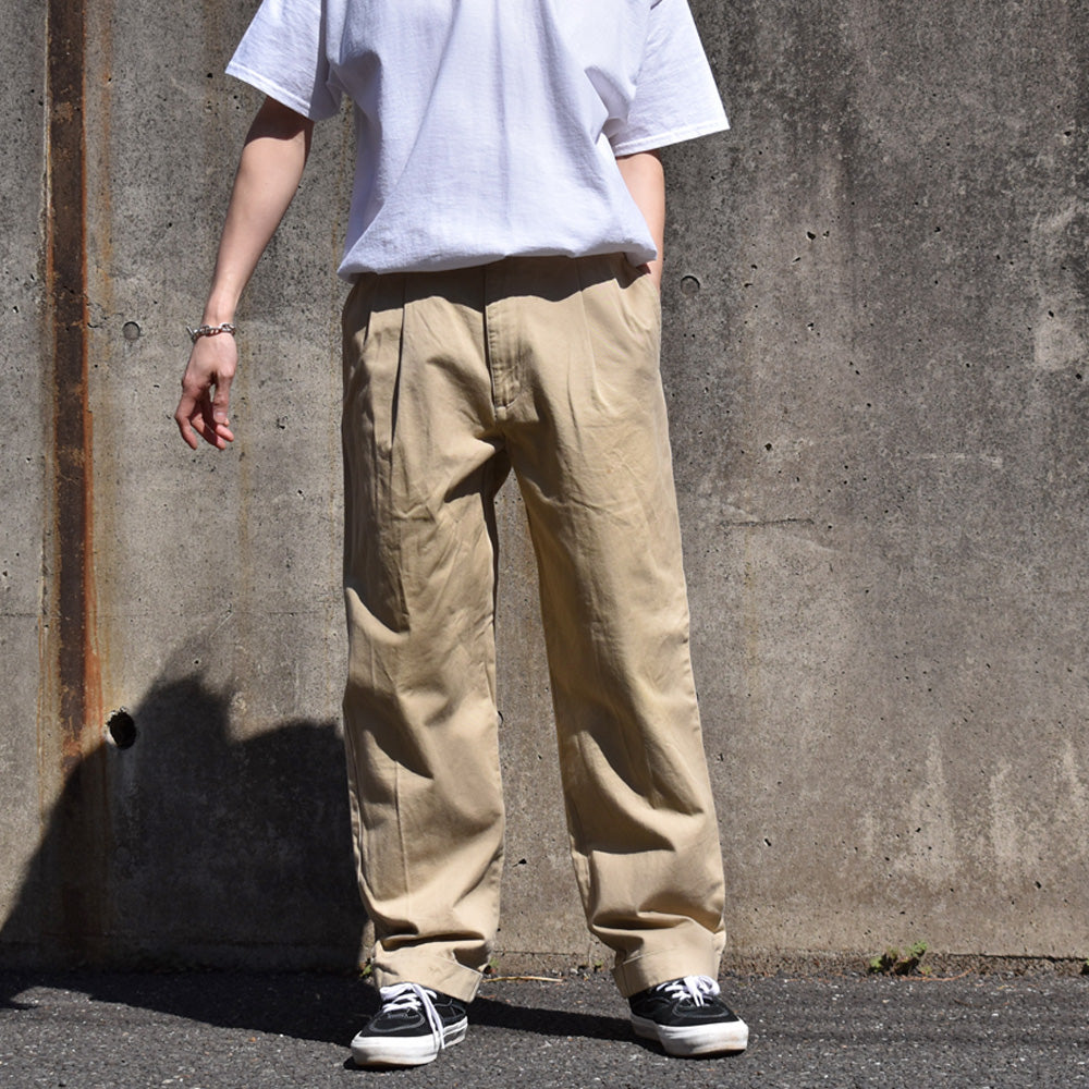 ポロ ラルフ ローレン HAMMOND PANT ツータック チノパン 1990年〜 ヴィンテージ