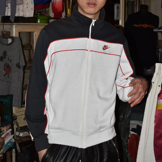80's NIKE 紺タグ スウェット トラックジャケット 260217H