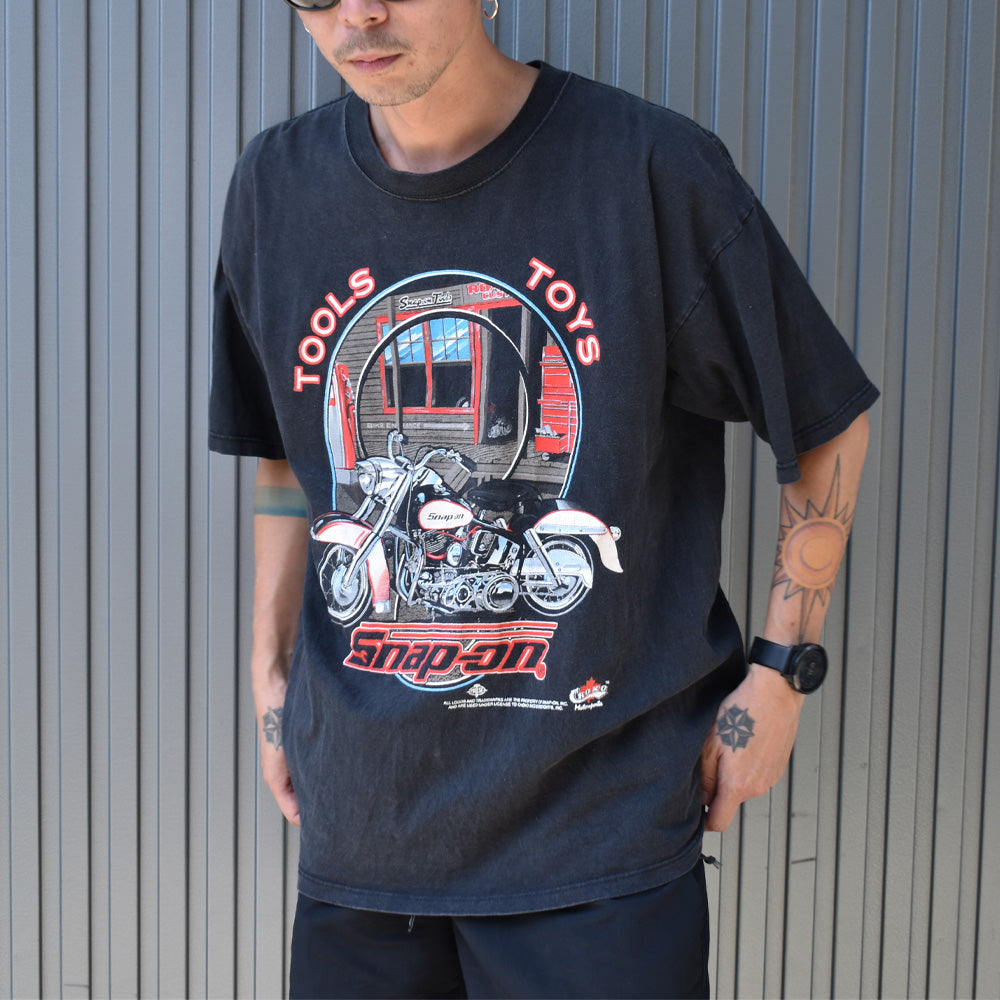 90's　Snap-on/スナップオン “Motorcycle” Tシャツ　230826