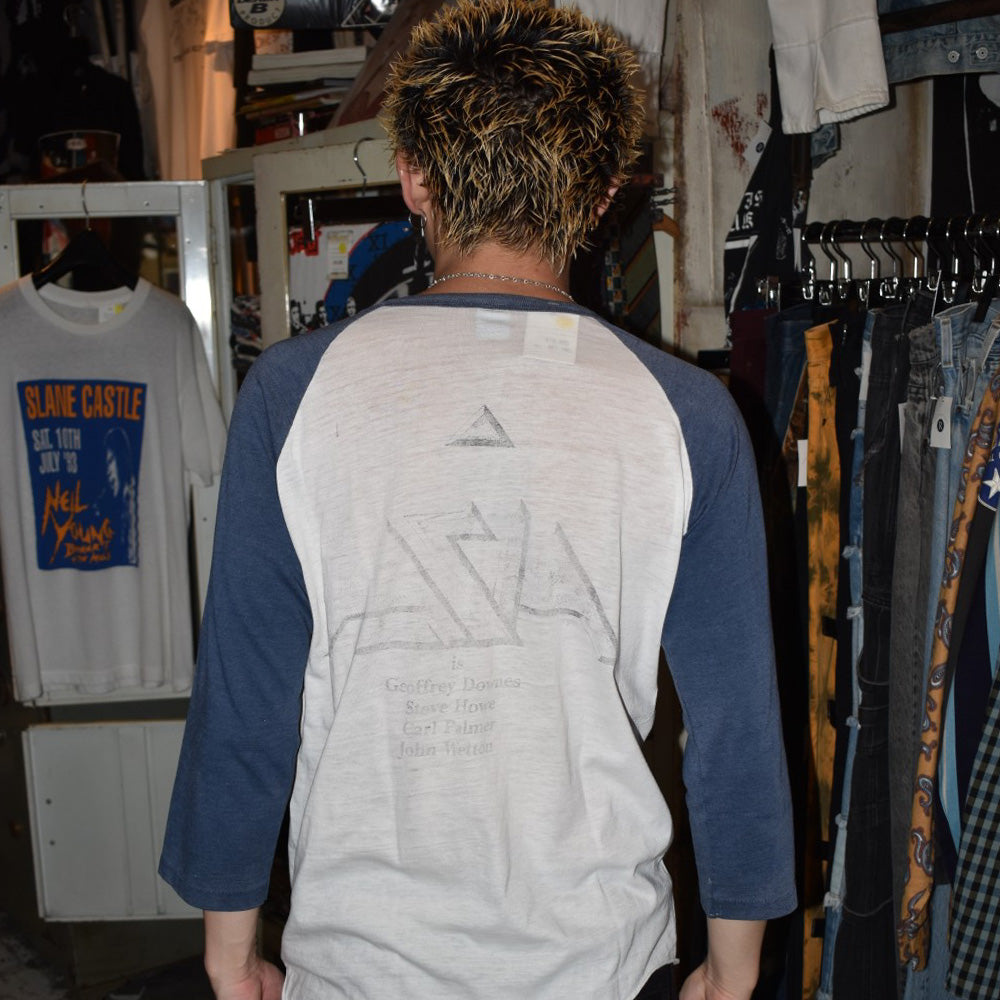 80's ASIA “Tour 1982” ラグラン ロックTシャツ 260602H