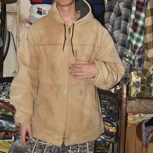 90's Carhartt C68 フード付き ダックジャケット 260310H