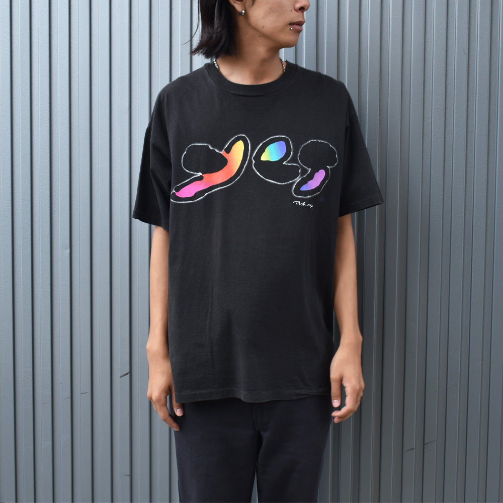 90s 90年代　yes Tour T-shirt  peter max