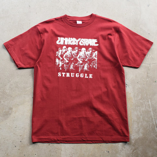 デッドストック! UNHOLY GRAVE "STRUGGLE" Tシャツ 250926